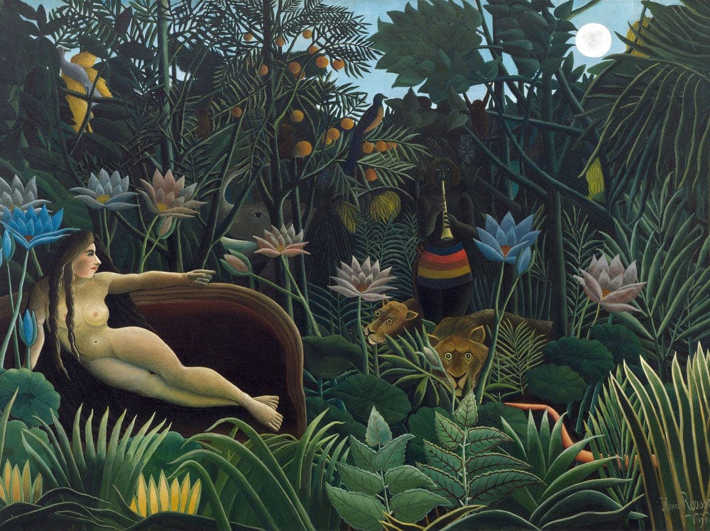 The Dream By Henri Julien Felix Rousseau Fine Art Print 2