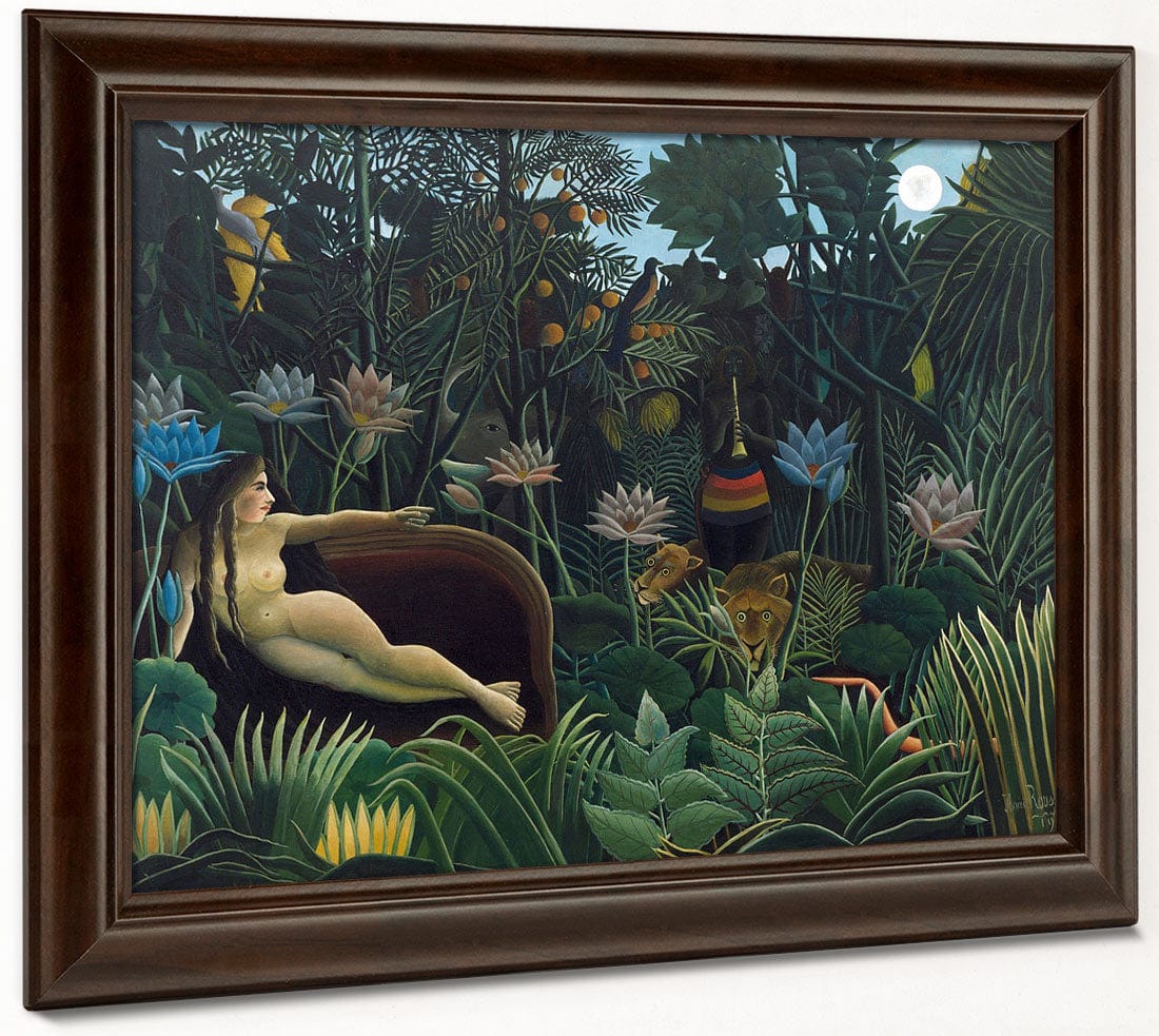 The Dream By Henri Julien Felix Rousseau Fine Art Print 2