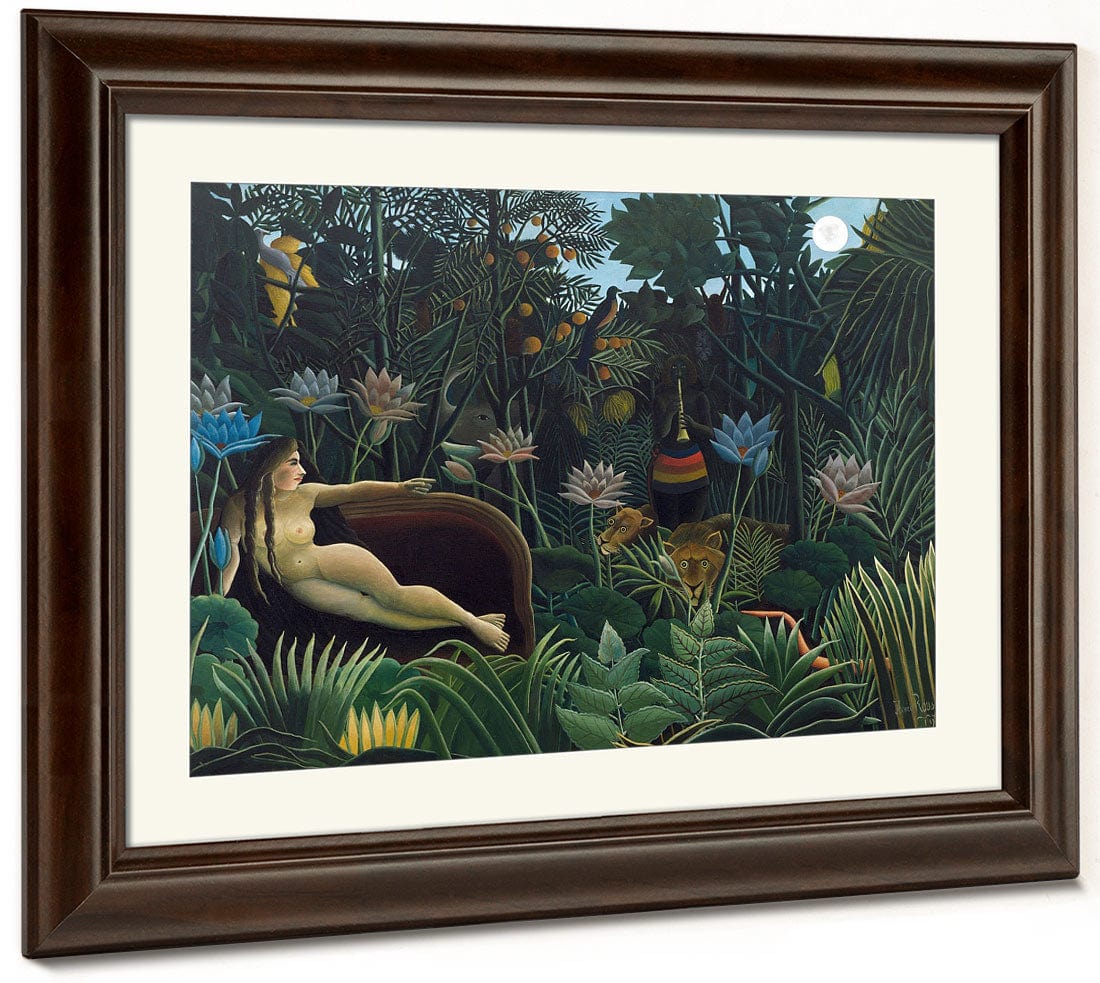 The Dream By Henri Julien Felix Rousseau Fine Art Print 2