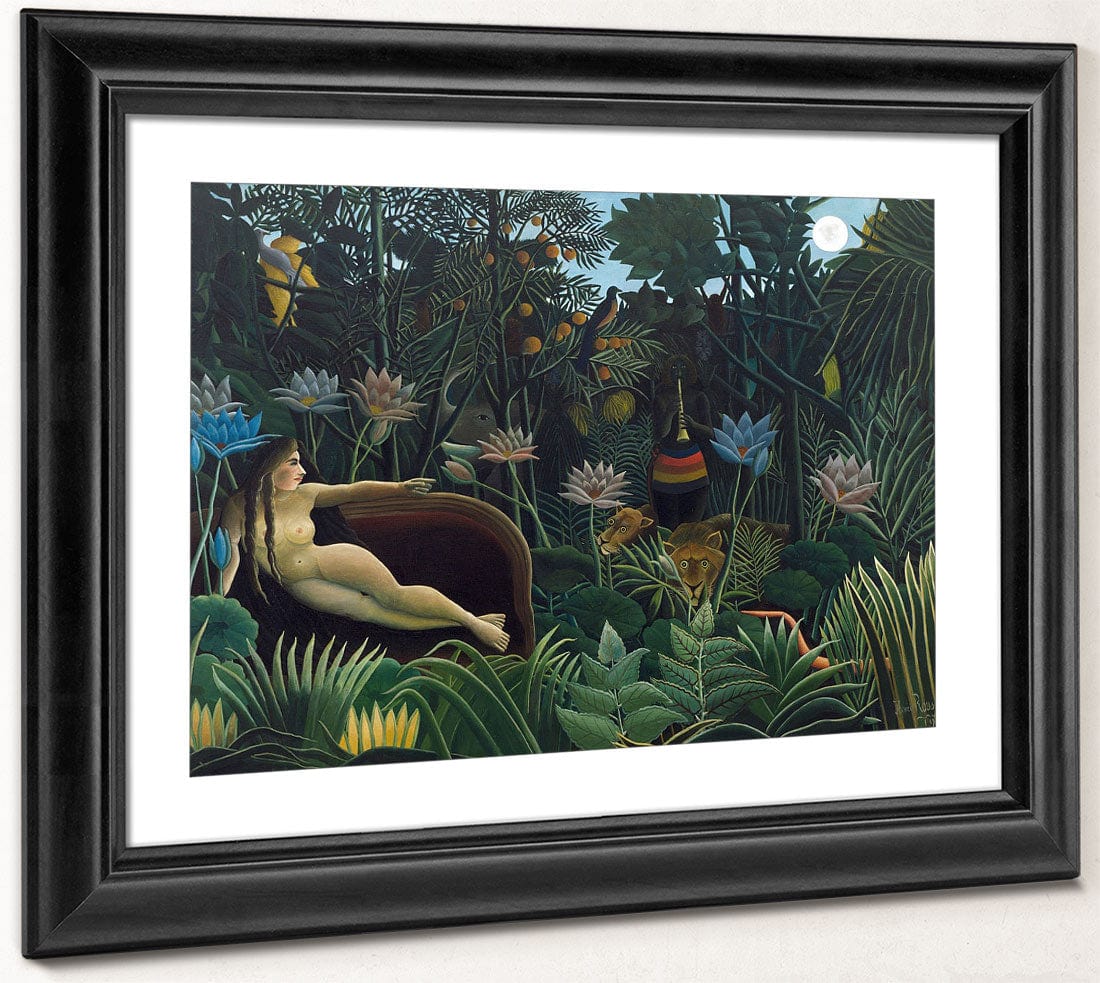 The Dream By Henri Julien Felix Rousseau Fine Art Print 2