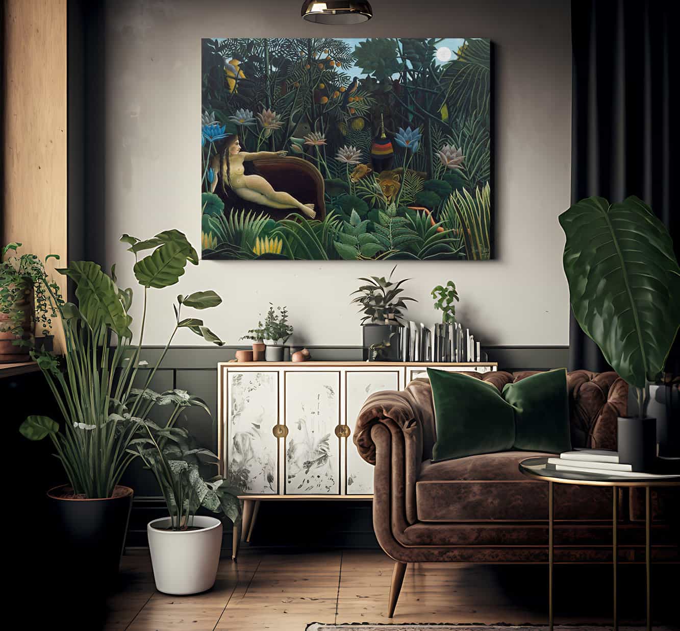 The Dream By Henri Julien Felix Rousseau Fine Art Print 2