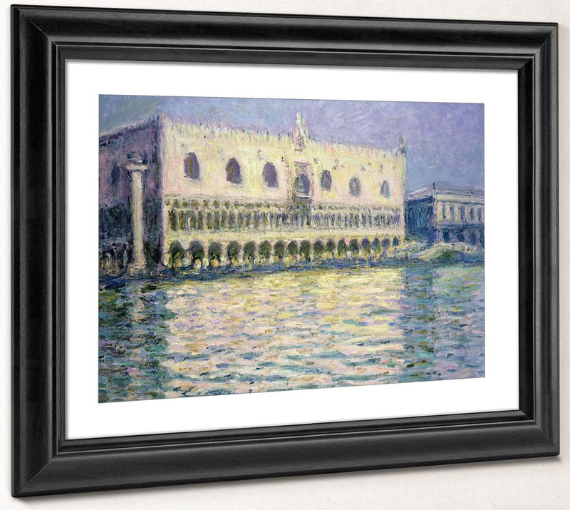 The Ducal Palace, Venice By Claude Monet Fine Art Print 2