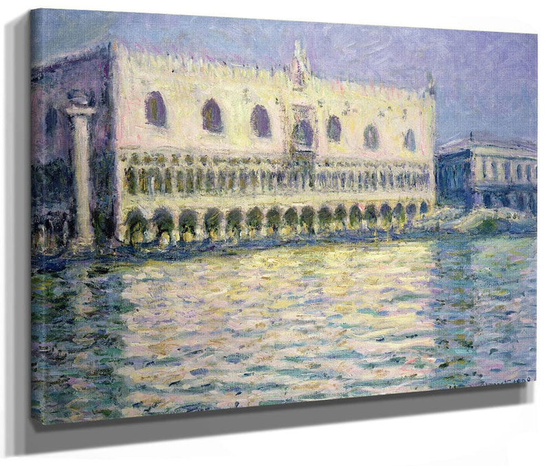 The Ducal Palace, Venice By Claude Monet Fine Art Print 2