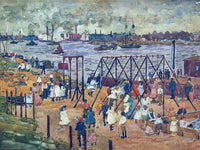 The East River 1910 By Maurice Prendergast Fine Art Print 2