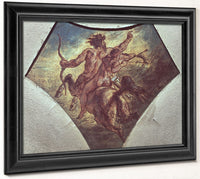 The Education Of Achilles (Replica Of The First Sketch Made For One Of The Four Pendentives In The Coupole De La Poesie In The Chamber Of Deputies By Ferdinand Victor Eugene Delacroix Fine Art Print 2