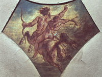 The Education Of Achilles (Replica Of The First Sketch Made For One Of The Four Pendentives In The Coupole De La Poesie In The Chamber Of Deputies By Ferdinand Victor Eugene Delacroix Fine Art Print 2