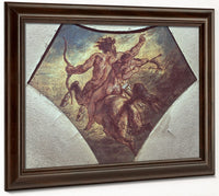 The Education Of Achilles (Replica Of The First Sketch Made For One Of The Four Pendentives In The Coupole De La Poesie In The Chamber Of Deputies By Ferdinand Victor Eugene Delacroix Fine Art Print 2