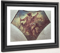 The Education Of Achilles (Replica Of The First Sketch Made For One Of The Four Pendentives In The Coupole De La Poesie In The Chamber Of Deputies By Ferdinand Victor Eugene Delacroix Fine Art Print 2