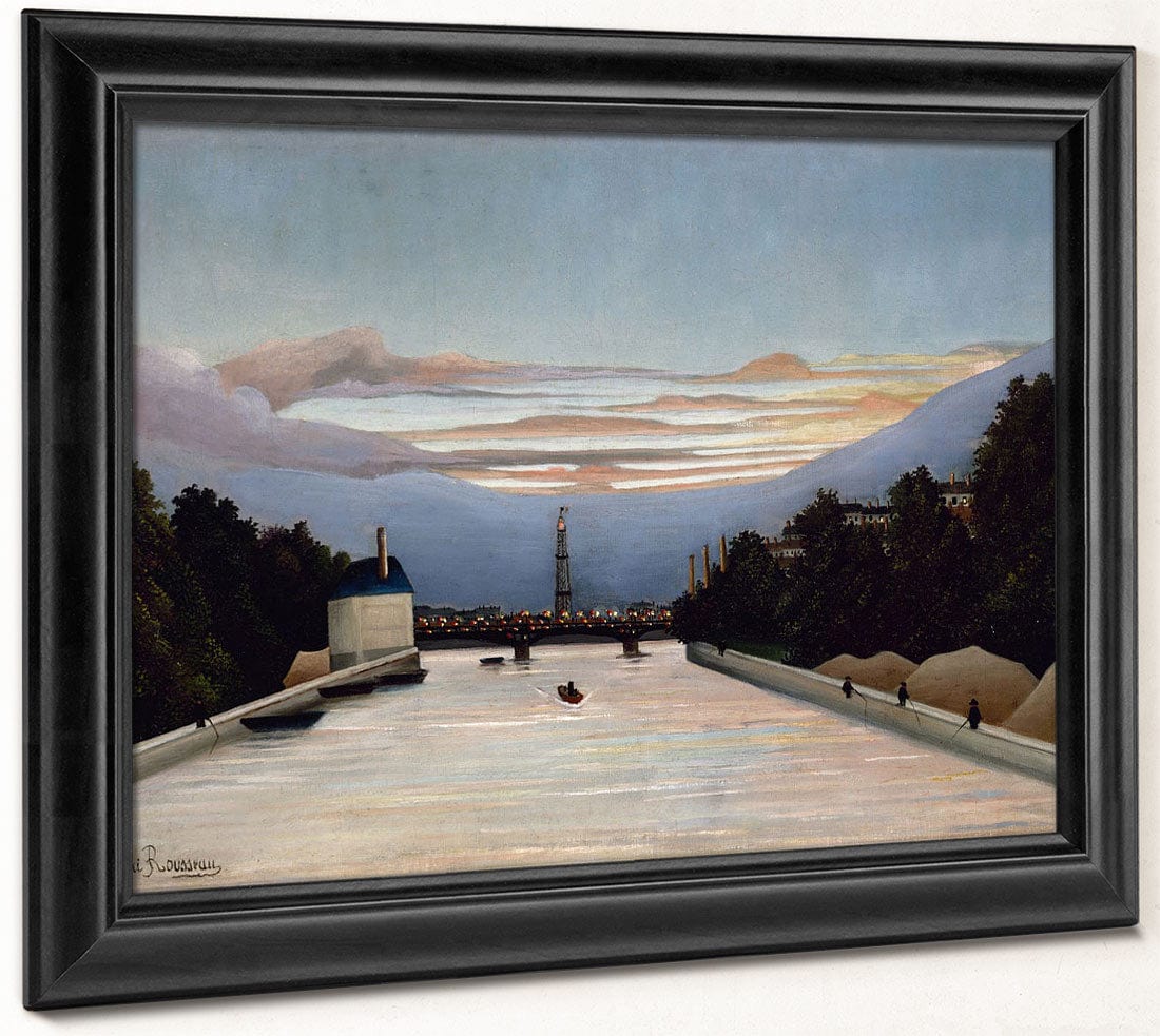 The Eiffel Tower By Henri Julien Felix Rousseau Fine Art Print 2