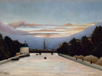 The Eiffel Tower By Henri Julien Felix Rousseau Fine Art Print 2
