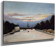 The Eiffel Tower By Henri Julien Felix Rousseau Fine Art Print 2