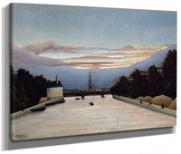 The Eiffel Tower By Henri Julien Felix Rousseau Fine Art Print 2