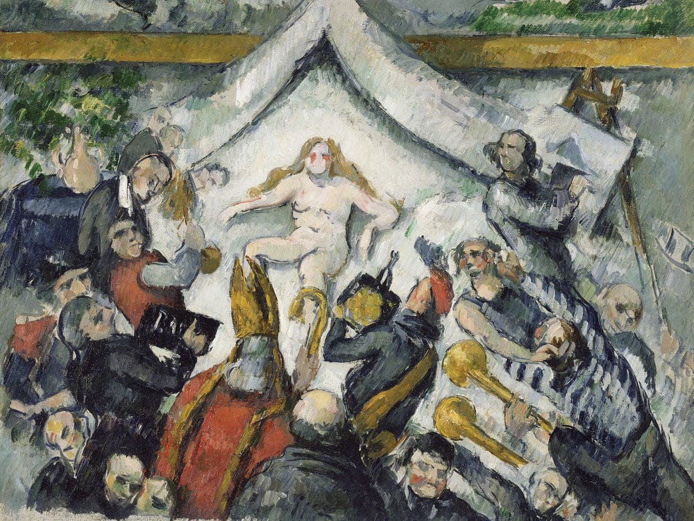 The Eternal Feminine (L'eternel Feminin) By Paul Cezanne Fine Art Print 2