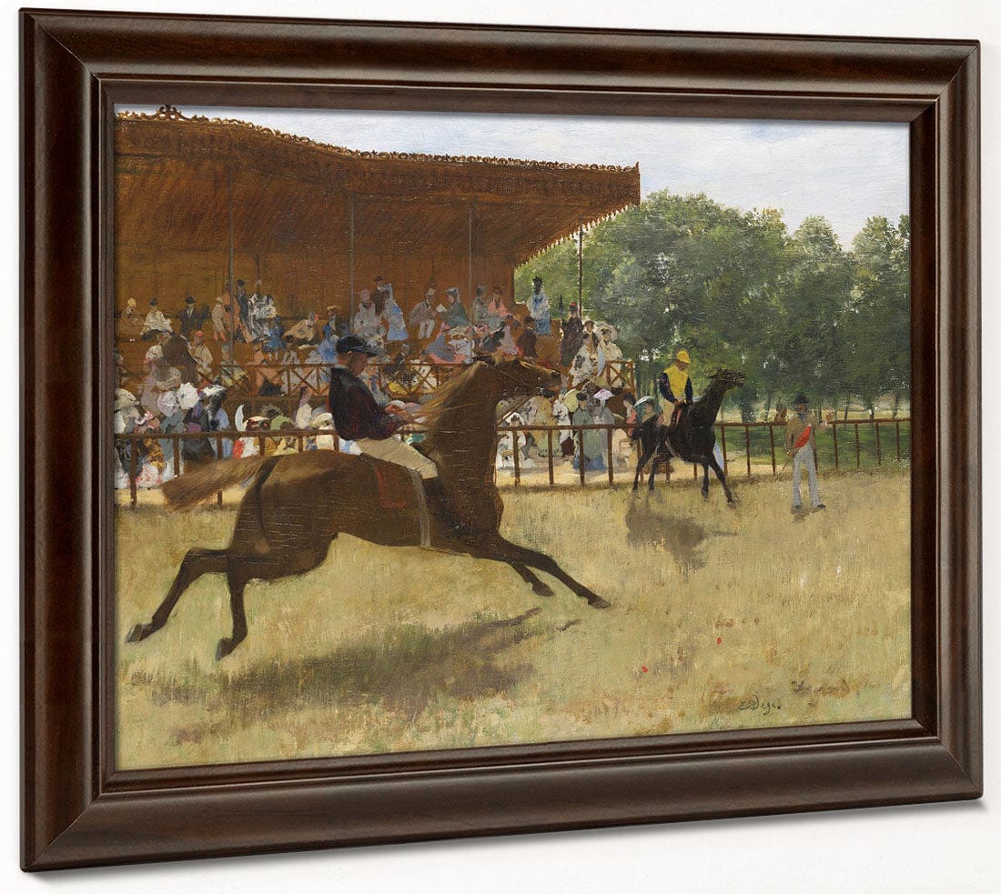 The False Start By Edgar Degas Fine Art Print 2