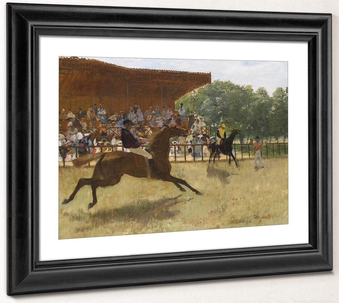The False Start By Edgar Degas Fine Art Print 2