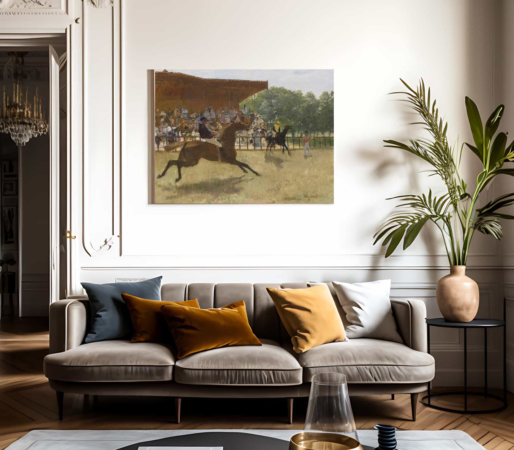 The False Start By Edgar Degas Fine Art Print 2