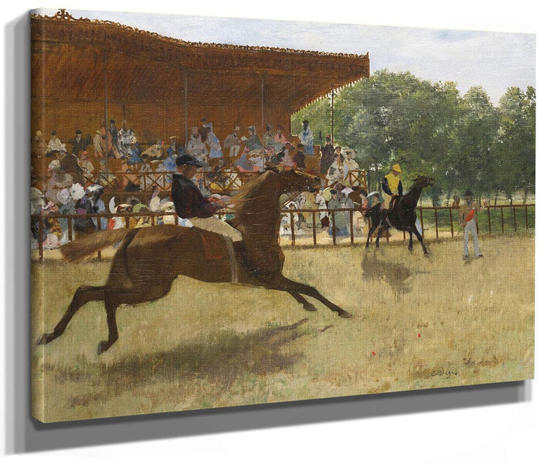 The False Start By Edgar Degas Fine Art Print 2