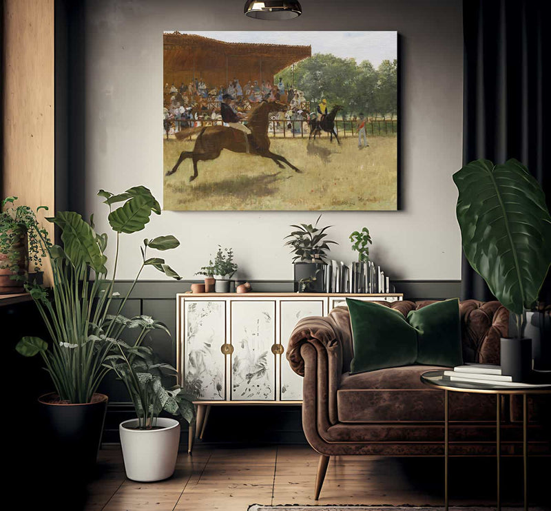 The False Start By Edgar Degas Fine Art Print 2