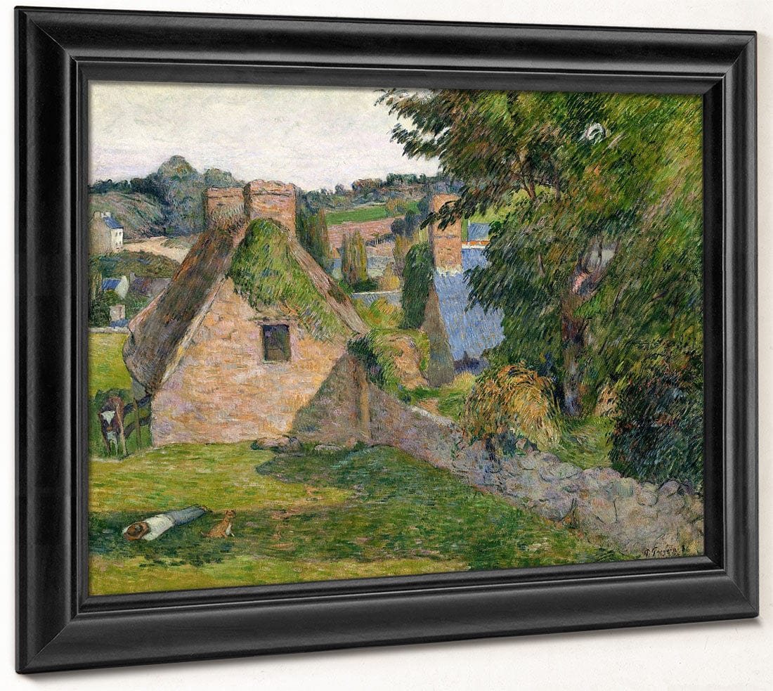 The Field Of Derout Lollichon By Paul Gauguin Fine Art Print 2