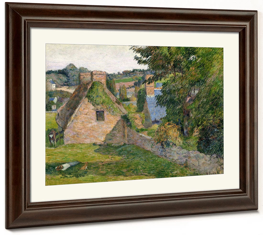 The Field Of Derout Lollichon By Paul Gauguin Fine Art Print 2