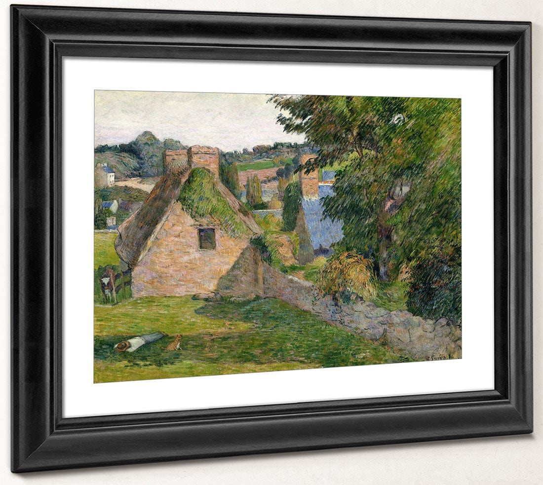 The Field Of Derout Lollichon By Paul Gauguin Fine Art Print 2