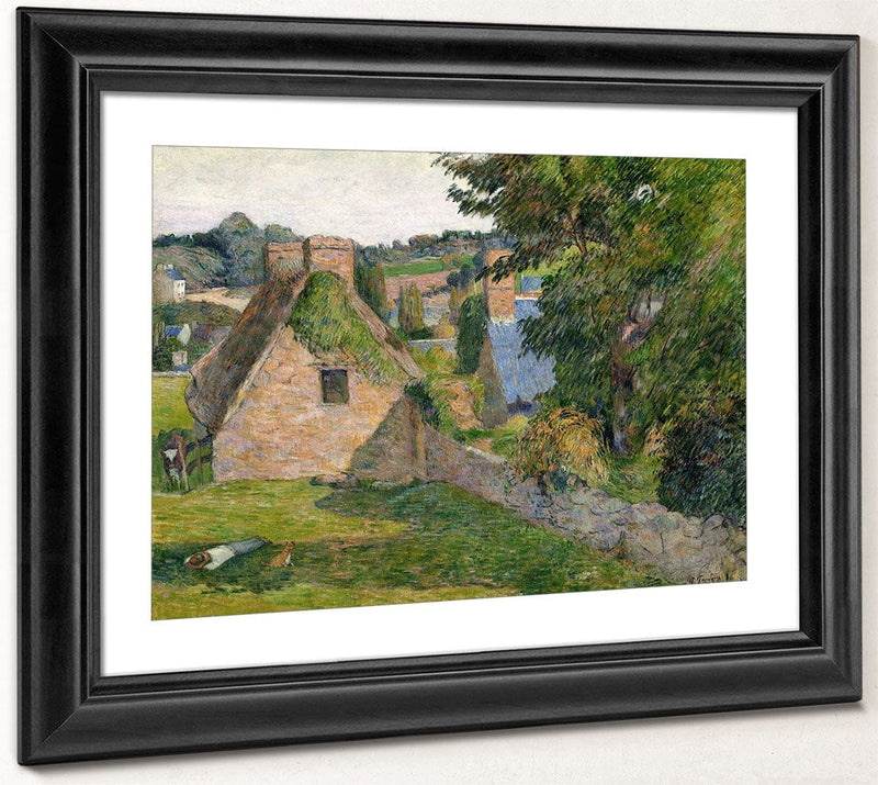 The Field Of Derout Lollichon By Paul Gauguin Fine Art Print 2