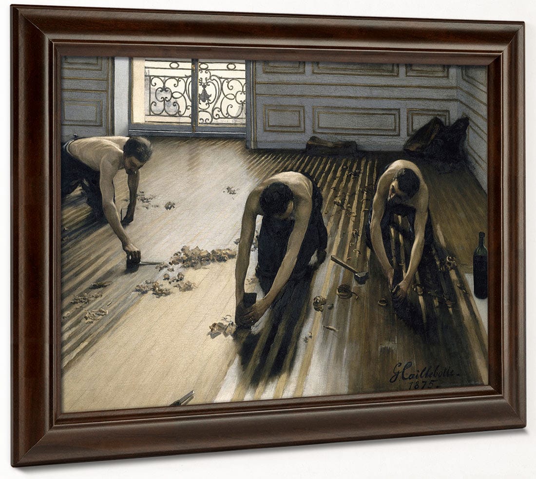 The Floor Scrapers By Gustave Caillebotte Fine Art Print 2