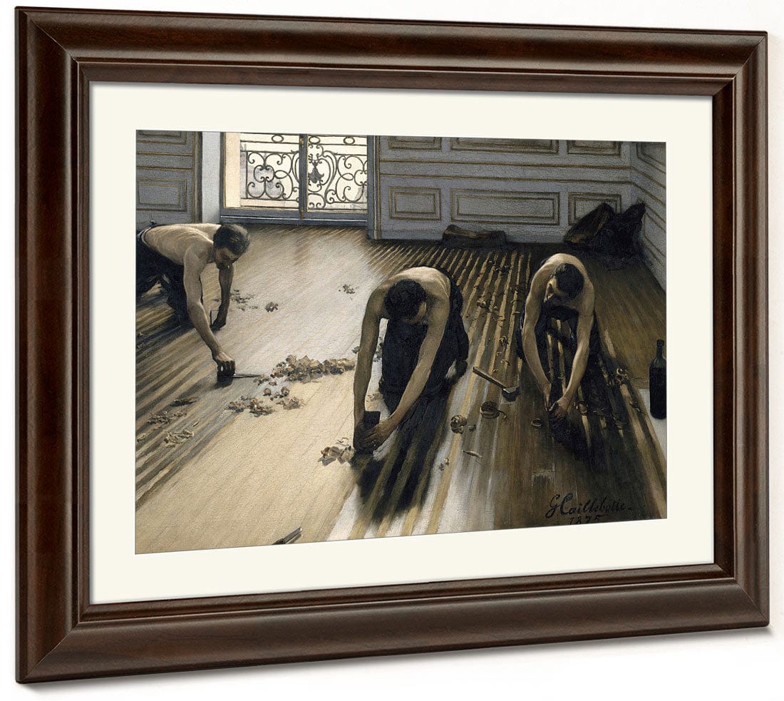 The Floor Scrapers By Gustave Caillebotte Fine Art Print 2