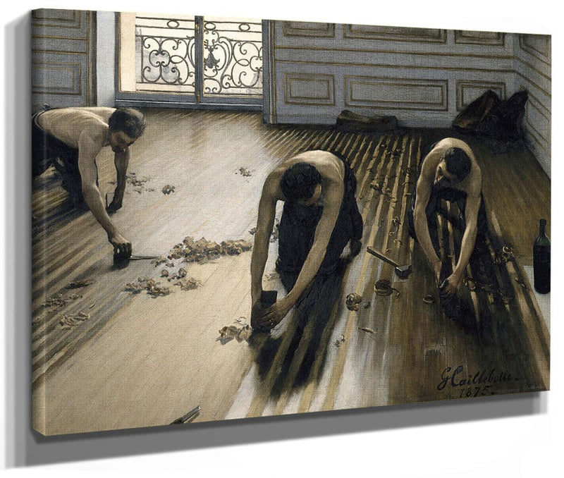 The Floor Scrapers By Gustave Caillebotte Fine Art Print 2