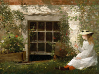 The Four Leaf Clover By Winslow Homer Fine Art Print 2