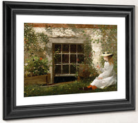 The Four Leaf Clover By Winslow Homer Fine Art Print 2