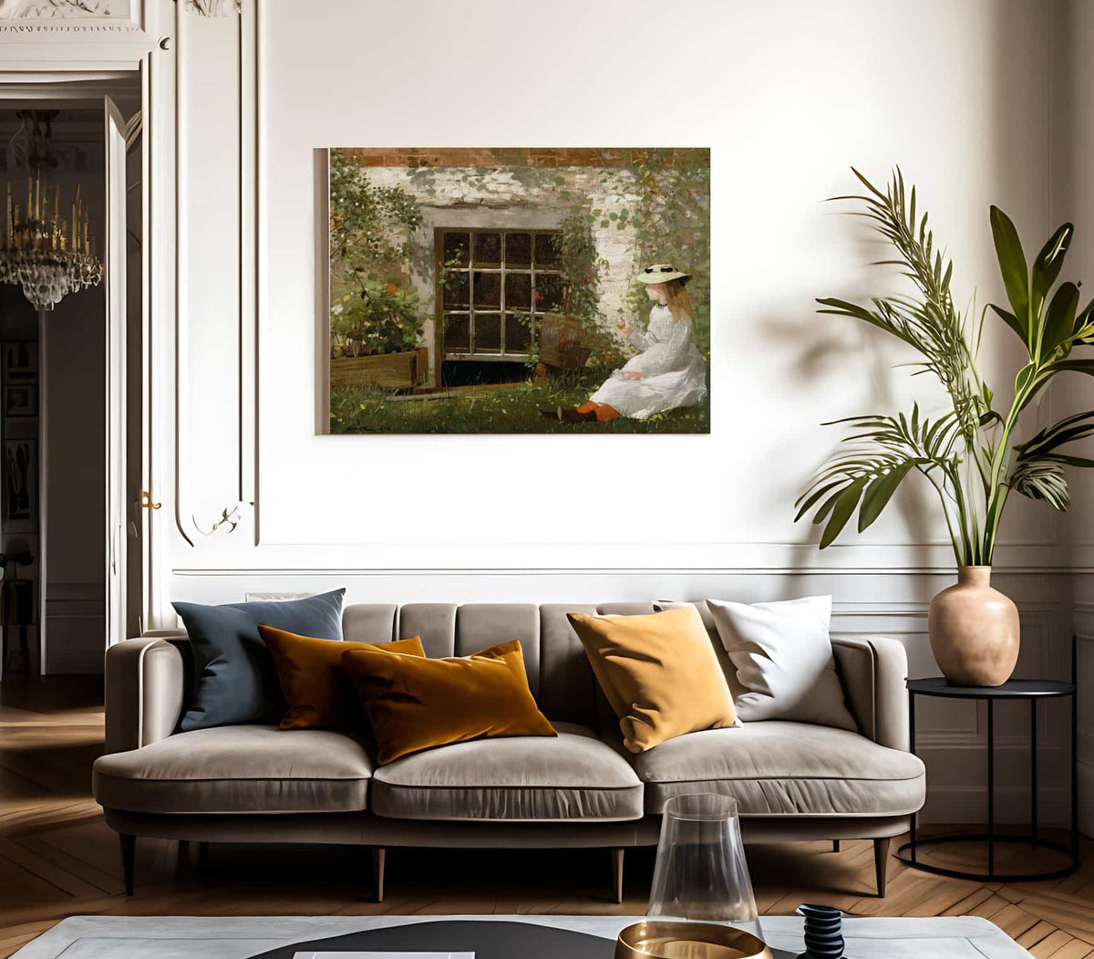 The Four Leaf Clover By Winslow Homer Fine Art Print 2