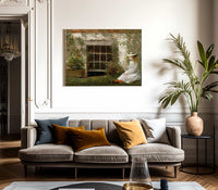 The Four Leaf Clover By Winslow Homer Fine Art Print 2