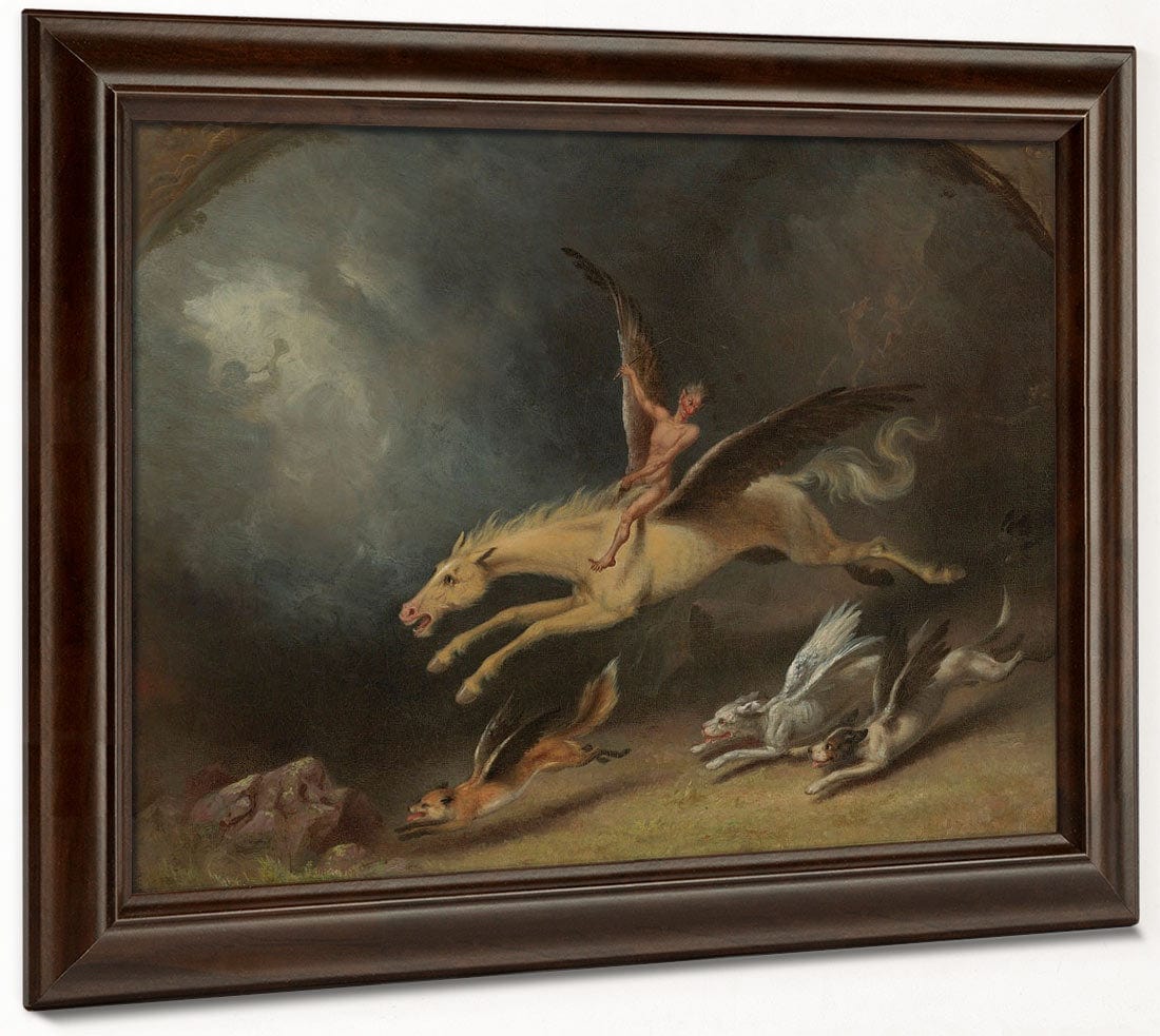 The Fox Hunter's Dream By William Holbrook Beard Fine Art Print 2