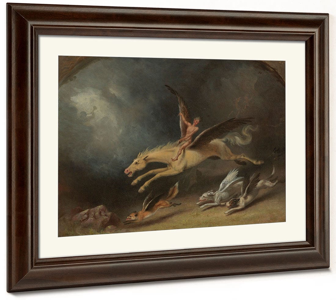 The Fox Hunter's Dream By William Holbrook Beard Fine Art Print 2