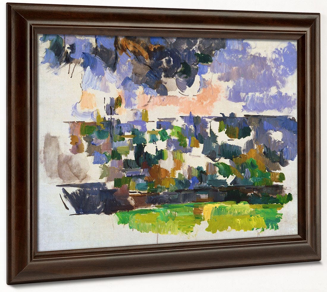 The Garden At Les Lauves (Le Jardin Des Lauves) By Paul Cezanne Fine Art Print 2