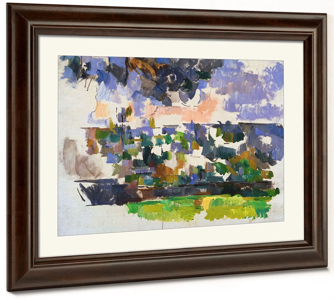 The Garden At Les Lauves (Le Jardin Des Lauves) By Paul Cezanne Fine Art Print 2