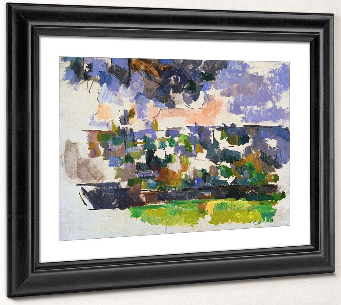 The Garden At Les Lauves (Le Jardin Des Lauves) By Paul Cezanne Fine Art Print 2