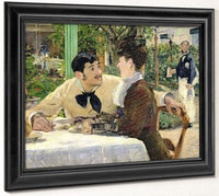 The Garden Of Pere Lathuille By Edouard Manet Fine Art Print 2