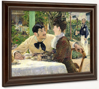 The Garden Of Pere Lathuille By Edouard Manet Fine Art Print 2