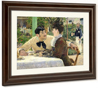 The Garden Of Pere Lathuille By Edouard Manet Fine Art Print 2
