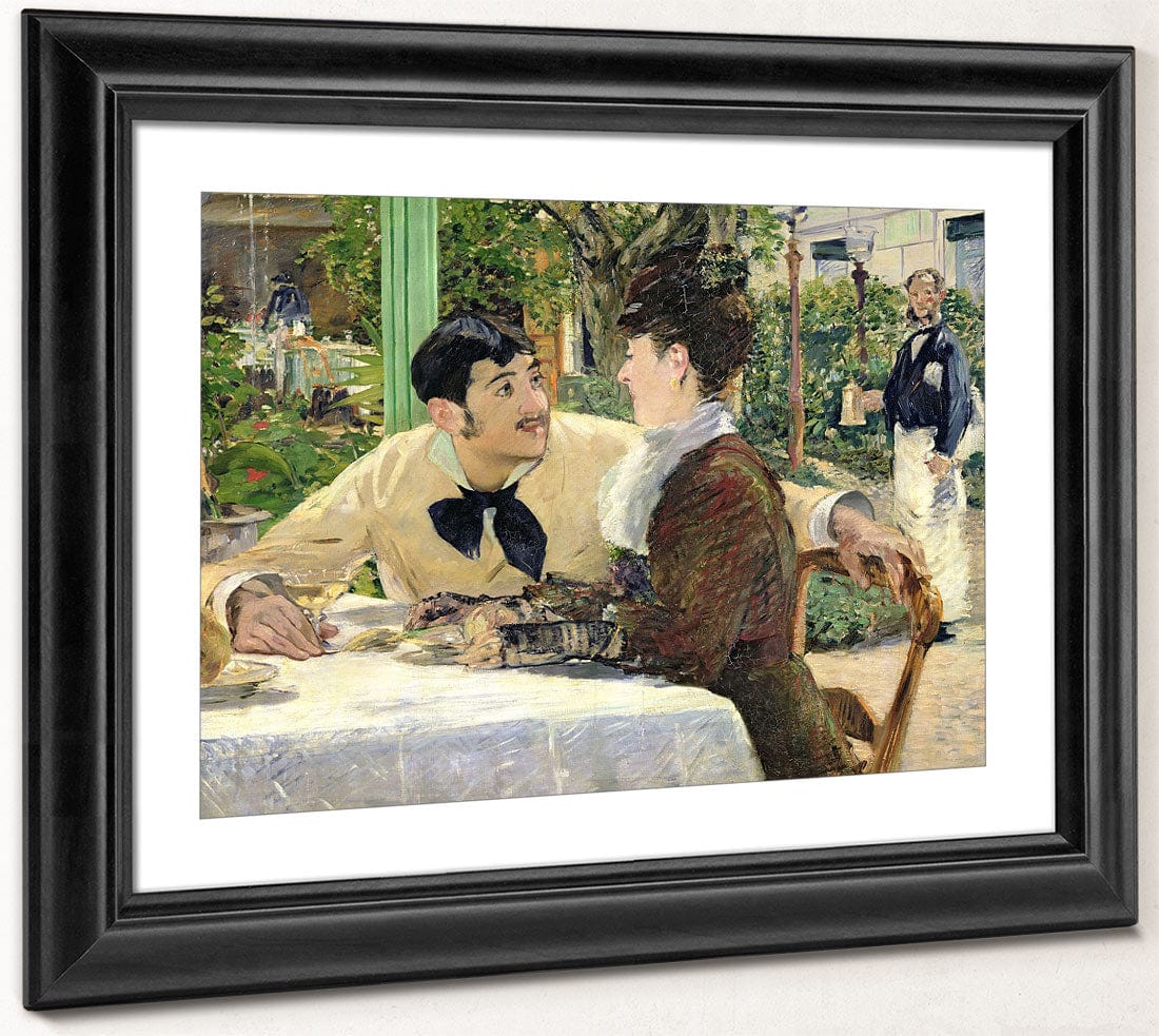 The Garden Of Pere Lathuille By Edouard Manet Fine Art Print 2