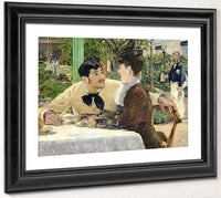 The Garden Of Pere Lathuille By Edouard Manet Fine Art Print 2