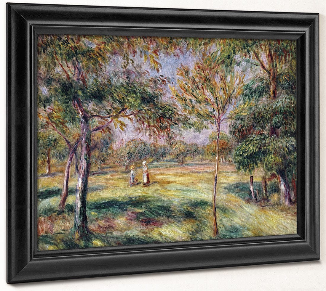 The Glade By Pierre Auguste Renoir Fine Art Print 2