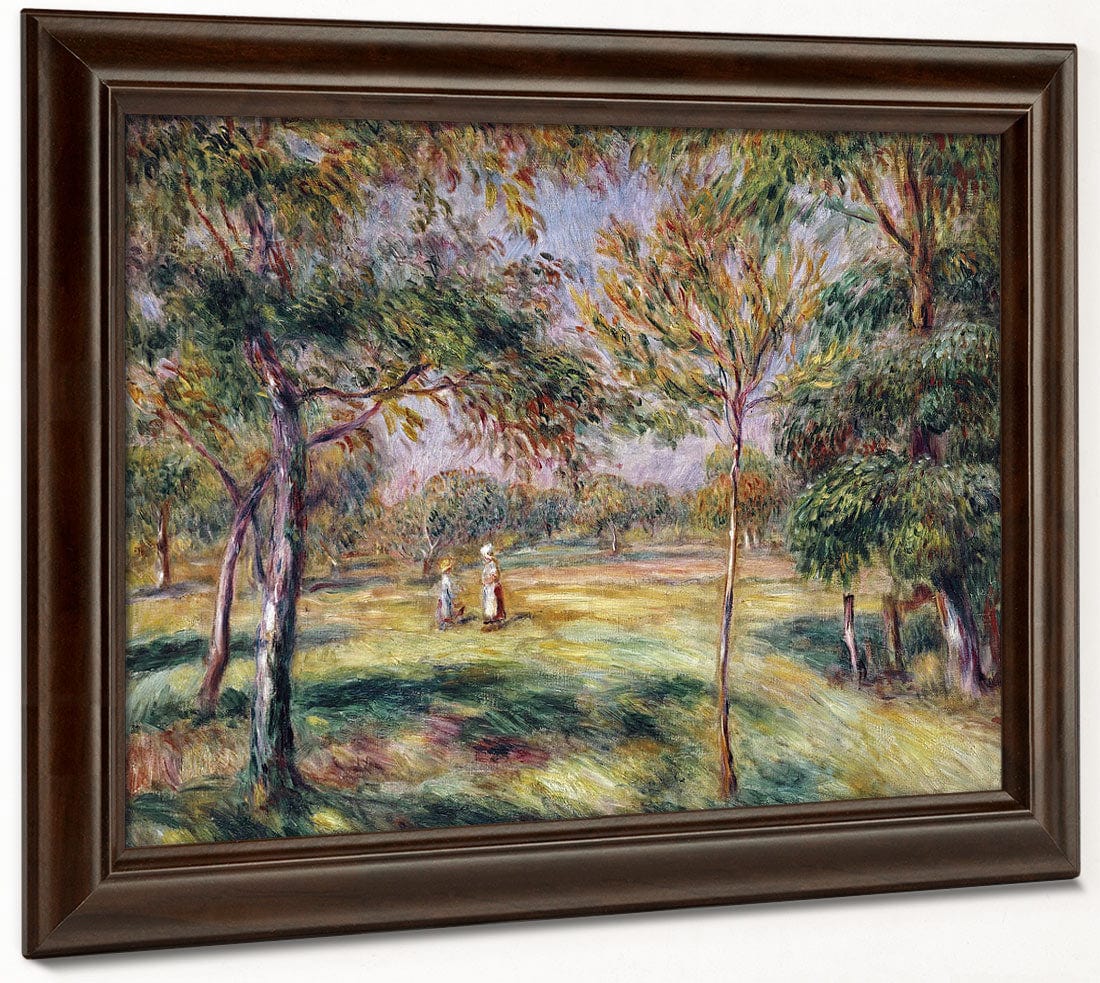 The Glade By Pierre Auguste Renoir Fine Art Print 2
