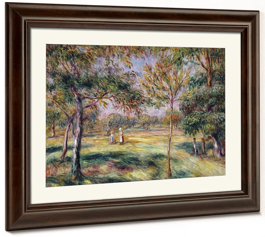 The Glade By Pierre Auguste Renoir Fine Art Print 2