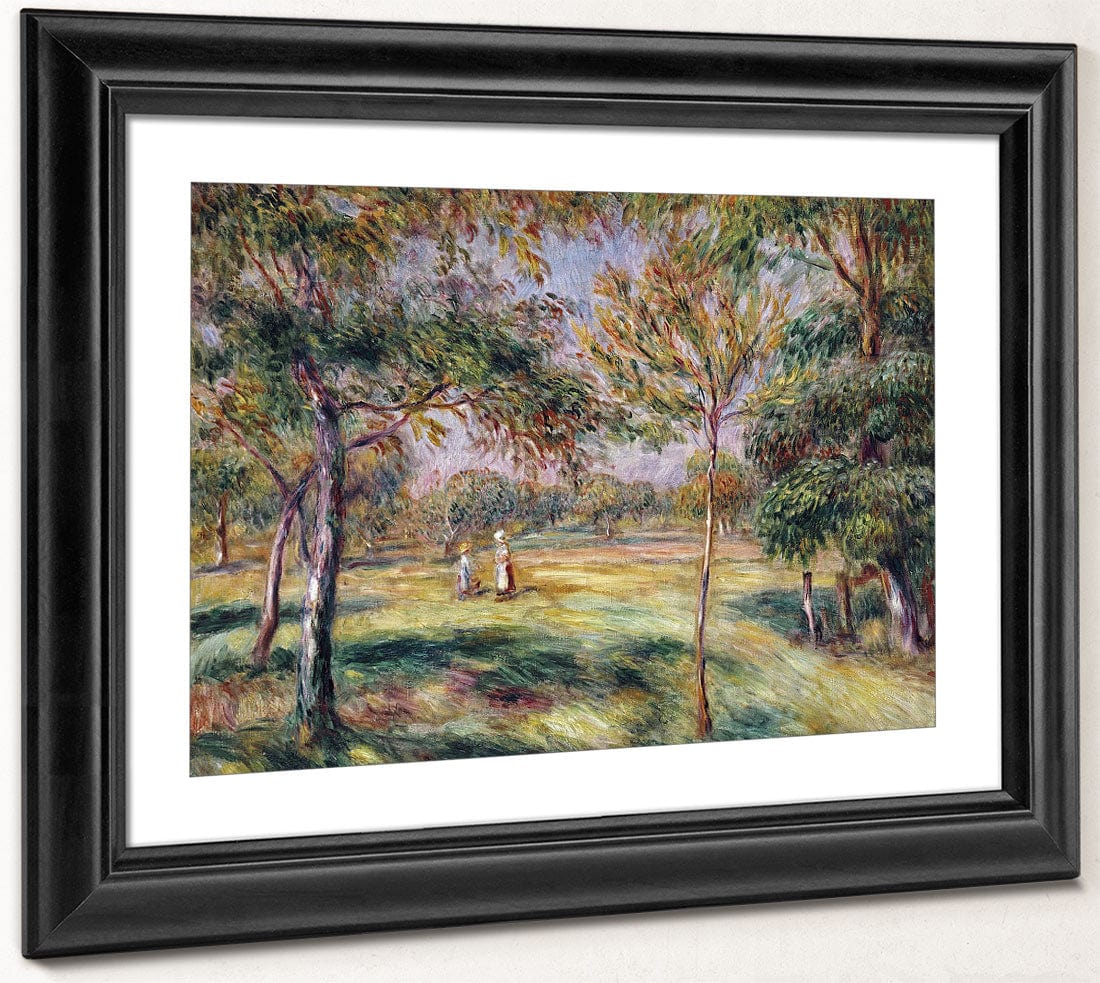 The Glade By Pierre Auguste Renoir Fine Art Print 2
