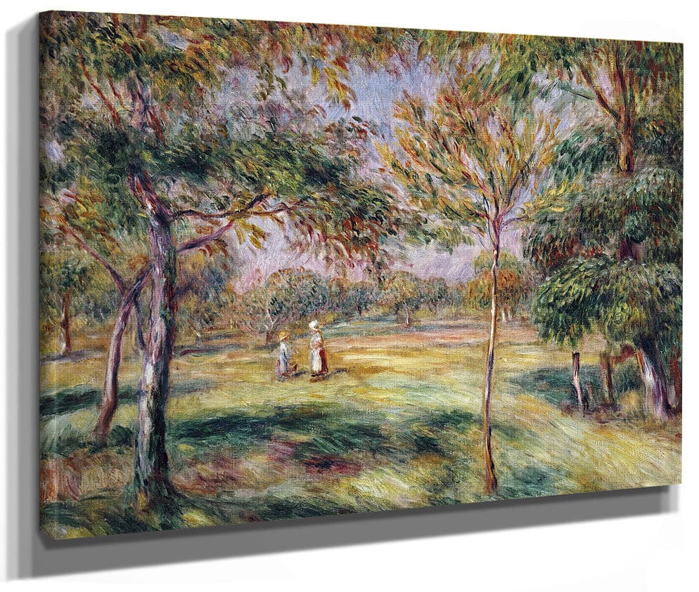 The Glade By Pierre Auguste Renoir Fine Art Print 2