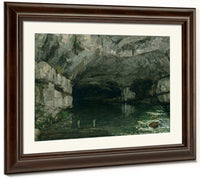 The Grotto Of The Loue By Jean Desire Gustave Courbet Fine Art Print 2