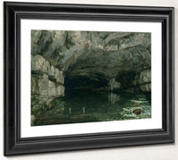 The Grotto Of The Loue By Jean Desire Gustave Courbet Fine Art Print 2